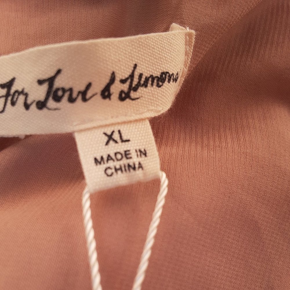 NWOT FOR LOVE & LEMONS LOVEBIRD LACE ONE SHOULDER MINI DRESS - Picture 6 of 6